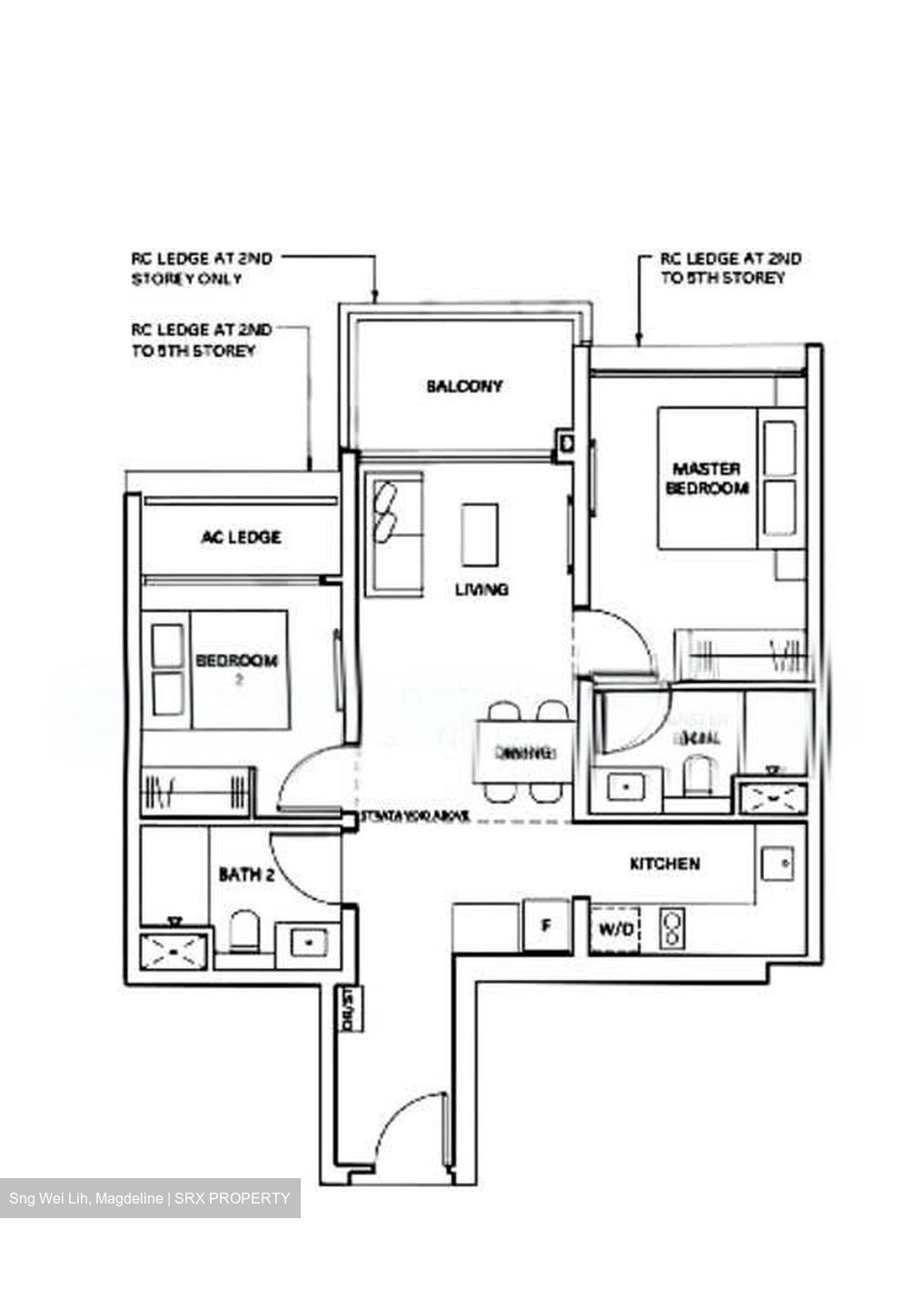 The Watergardens At Canberra (D27), Apartment #556468581